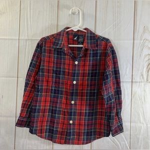Nautica Plaid Long Sleeve Shirt Size 4T. 🛍️ 5 for $25